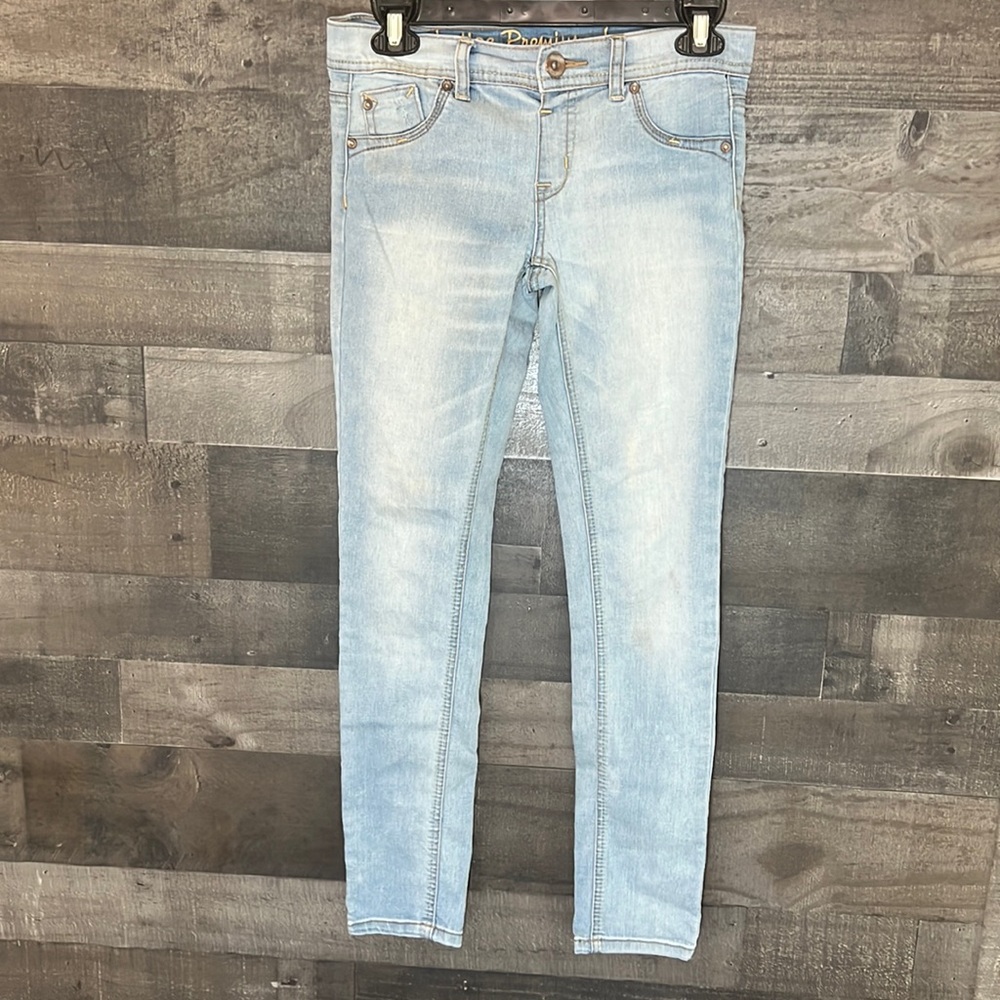 Justice Simply Low Light Blue Jeggings